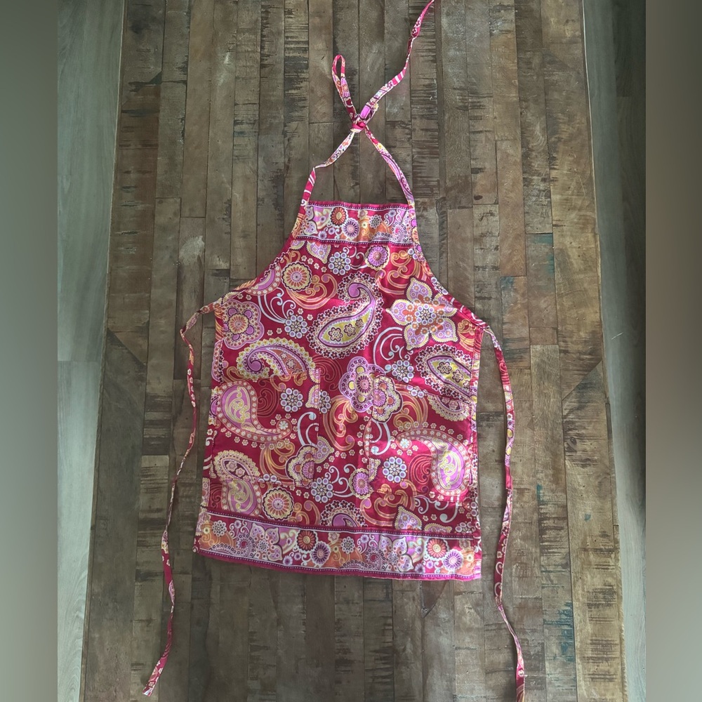 Vera Bradley matching aprons adult and child